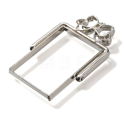 Alloy Open Back Bezel Pendants PALLOY-I223-10P-1