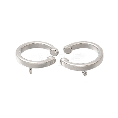 Brass Ear Cuff Findings KK-K426-08P-1