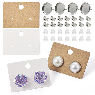  DIY Earring Making Finding Kit DIY-TA0004-79-1