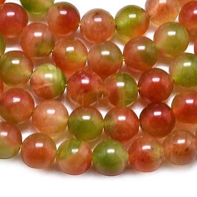 Natural Malaysia Jade Beads Strands G-L645-C01-8mm-25-1