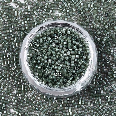 11/0 Grade A Baking Paint Glass Seed Beads SEED-S030-1149-1