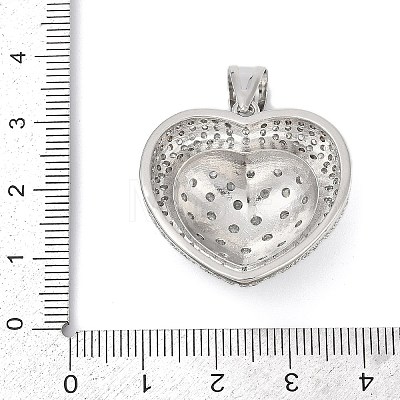 Brass Micro Pave Cubic Zirconia Pendants KK-A241-12P-04-1