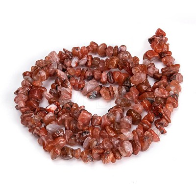Natural Carnelian Beads Strands G-G011-01-1