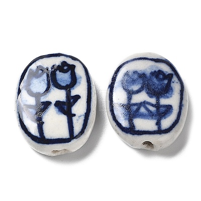 Handmade Porcelain Beads PORC-Z001-07-1