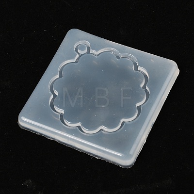 Flower Silicone Pendant Molds DIY-R078-14-1