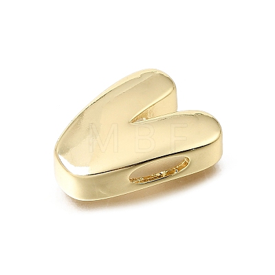 Brass Slide Charms KK-E802-33G-V-1