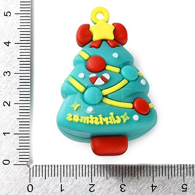 Christmas Theme PVC Plastic Pendants LS-FIND-I059-01H-1