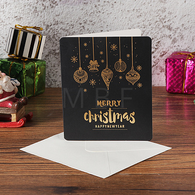 Envelope and Merry Christmas Greeting Cards Sets DIY-I029-03E-1