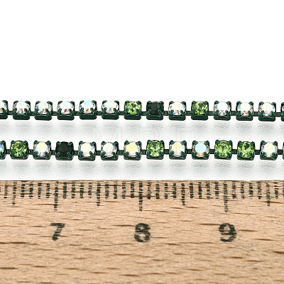 Iron Rhinestone Cup Chains CH-T007-02A-02-1