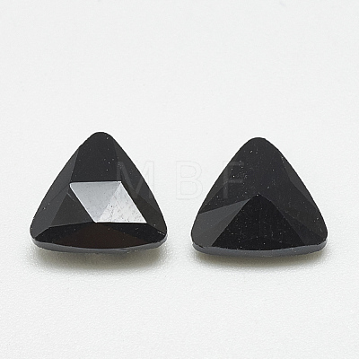 Pointed Back Glass Rhinestone Cabochons RGLA-T087-18mm-02-1