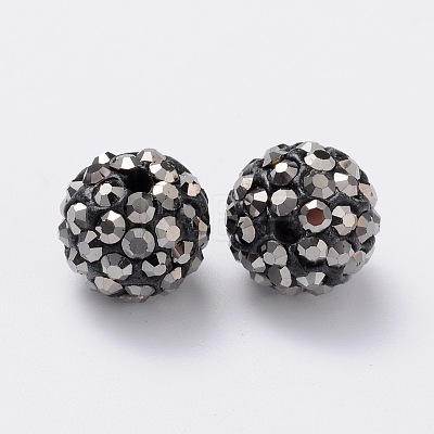 Pave Disco Ball Beads LS-RB-H258-10MM-566-1