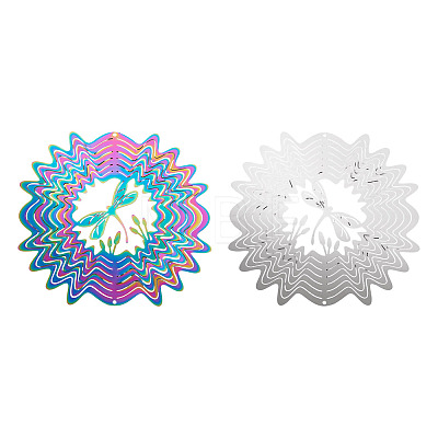 2Pcs 2 Colors 201 Stainless Steel Connector Charms/Links STAS-TA0005-70-1
