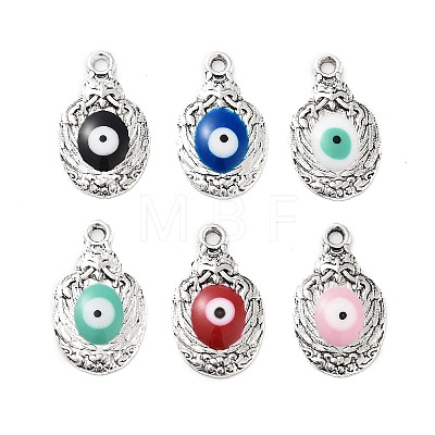 Alloy Enamel Pendants FIND-C050-03AS-1