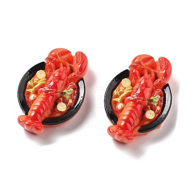 Cute Mini Food Series Resin Cabochons CRES-I038-01G-1