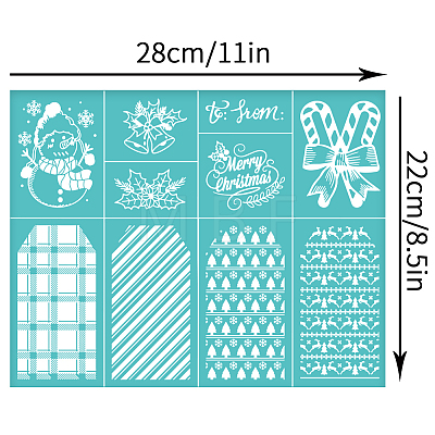 Self-Adhesive Silk Screen Printing Stencil DIY-WH0338-149-1