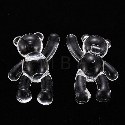 Transparent Acrylic Beads LS-X-MACR-S373-01B-205-1