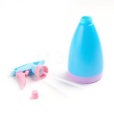Empty Plastic Spray Bottles with Adjustable Nozzle TOOL-WH0021-63A-1