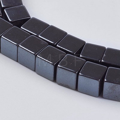 Non-Magnetic Synthetic Hematite Beads G-H1076-1-1