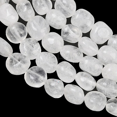 Natural Quartz Crystal Beads Strands GG-CBA787B-A02-1