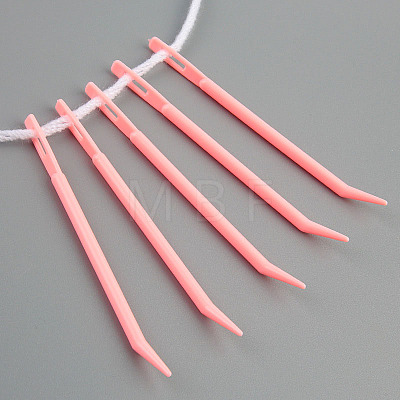 Plastic Knitting Needles SENE-PW0016-06-1