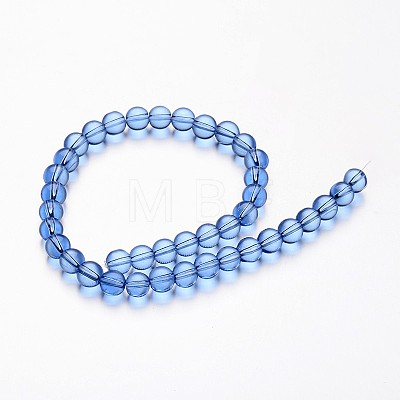 Glass Round Bead Strands GLAA-I028-8mm-05-1