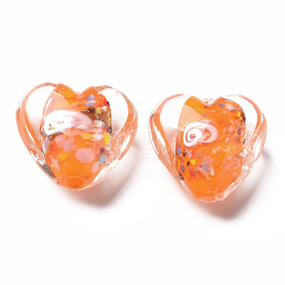 Handmade Lampwork Beads LAMP-T011-04A-1