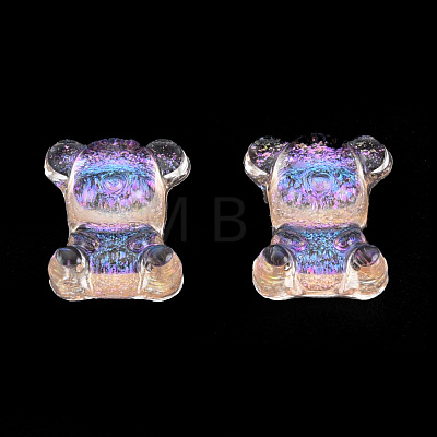 Transparent Resin Cabochons CRES-N030-026-B-1