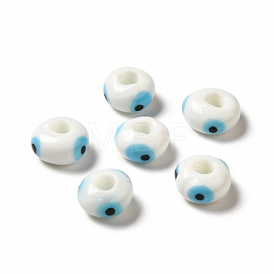 Handmade Evil Eye Lampwork Beads LAMP-A153-08-04-1