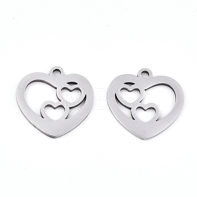 201 Stainless Steel Charms STAS-S081-072-1