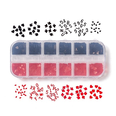 PET Nail Sequins Care Decoration DIY-B055-01-1