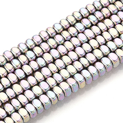 Electroplated Synthetic Non-magnetic Hematite Beads Strands G-T139-61D-1