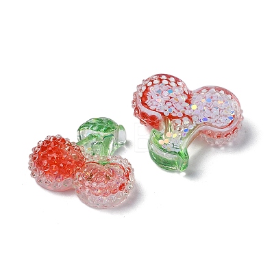 Fruit Transparent Epoxy Resin Decoden Cabochons CRES-I030-23A-1