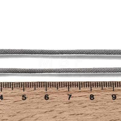 2.5MM Adjustable Braided Nylon Cords Necklace Making FB-CBAA152-02G-40-1