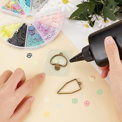 Olycraft 20g 10 Colors Ornament Accessories DIY-OC0007-86-1