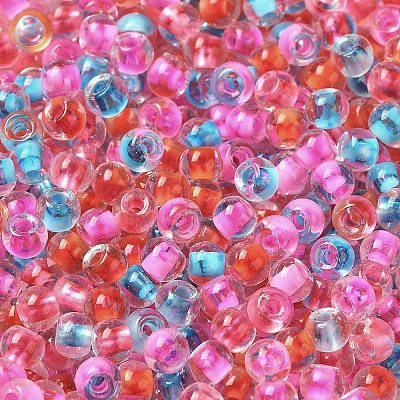 Transparent Glass Round Seed Beads SEED-B001-05A-14-1