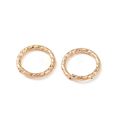 1/20 14K Gold Filled Open Jump Rings KK-Z159-01G-01-1