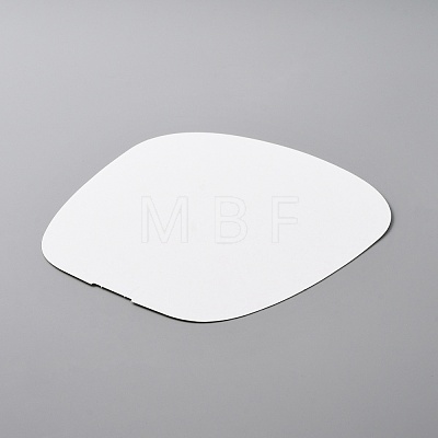 Blank Paper Fan Cardstocks DIY-WH0043-70-1