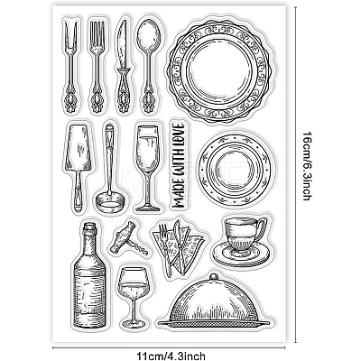 PVC Plastic Stamps DIY-WH0167-57-0071-1