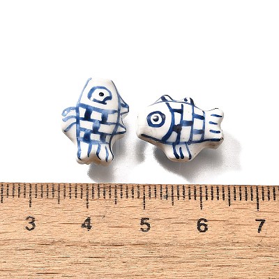 Handmade Porcelain Beads PORC-S002-04A-1