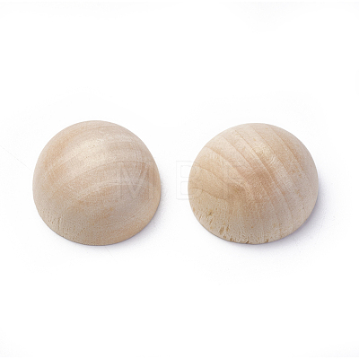 Wood Cabochons WOOD-WH0021-07E-1