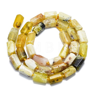 Natural Yellow Opal Beads Strands G-K245-T01-01-1