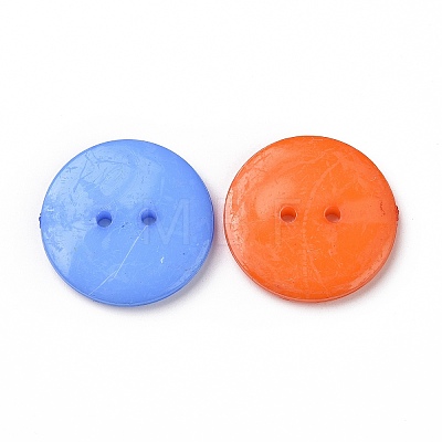 Acrylic Sewing Buttons BUTT-E084-D-M-1