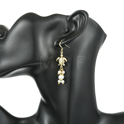 304 Stainless Steel Pendant Dangle Earrings EJEW-JE07232-1