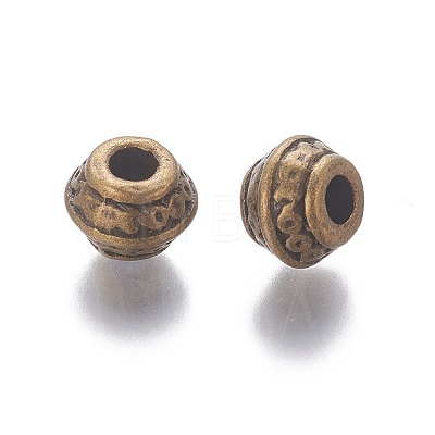 Tibetan Antique Bronze Metal Lead Free & Nickel Free & Cadmium Free LS-X-MLF0586Y-NF-1