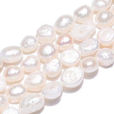 Natural Cultured Freshwater Pearl Beads Strands PEAR-N014-06A-1