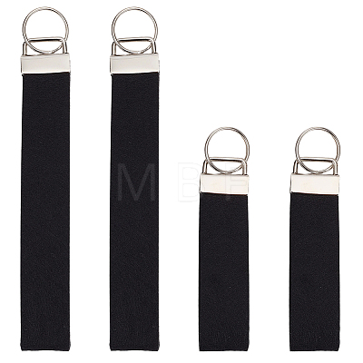 4Pcs 2 Styles Felt Keychain Clasps FIND-GF0009-68-1