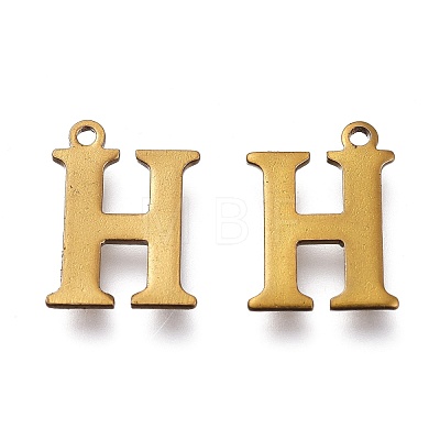 PVD Vacuum Plating 304 Stainless Steel Charms STAS-H112-H-AB-1