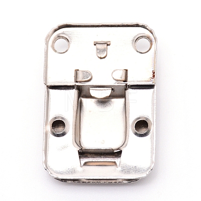 Iron Box Clasp FIND-WH0047-19B-1