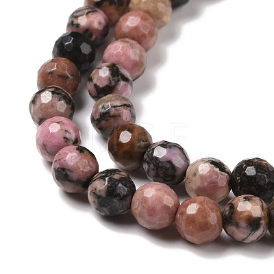Natural Rhodonite Beads Strands G-E571-19A-1