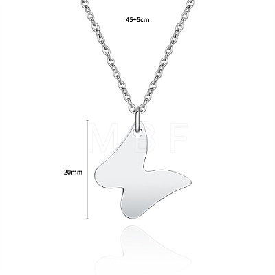 Stainless Steel Pendant Necklaces FZ5872-1-1